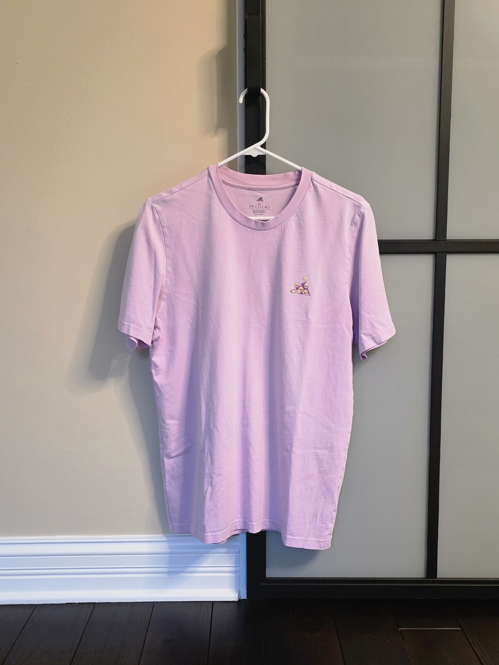 adidas Light Lavender Crewneck Tee